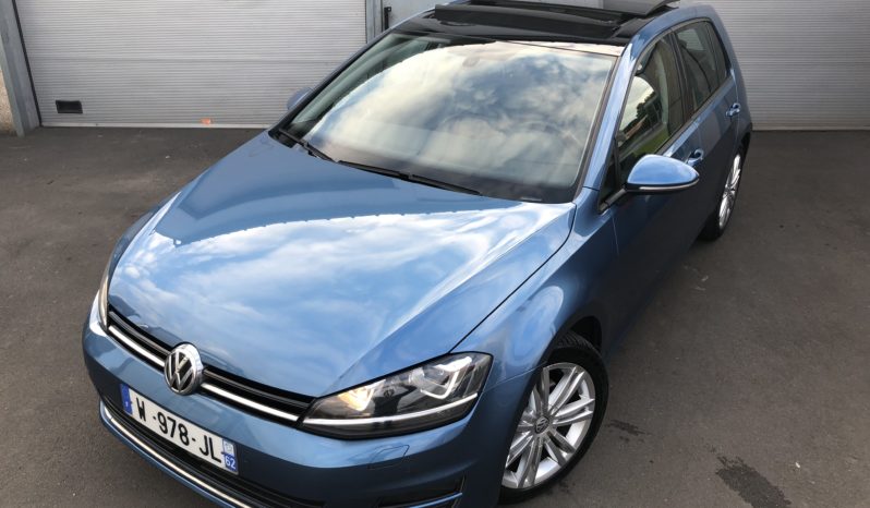 VW Golf 1.6TDI105 Carat CUIR/GPS/TOIT/XENON/17″ complet