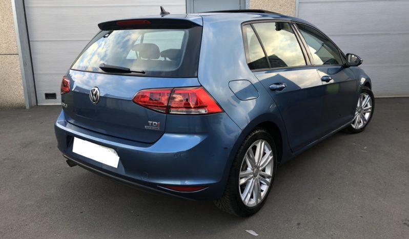 VW Golf 1.6TDI105 Carat CUIR/GPS/TOIT/XENON/17″ complet