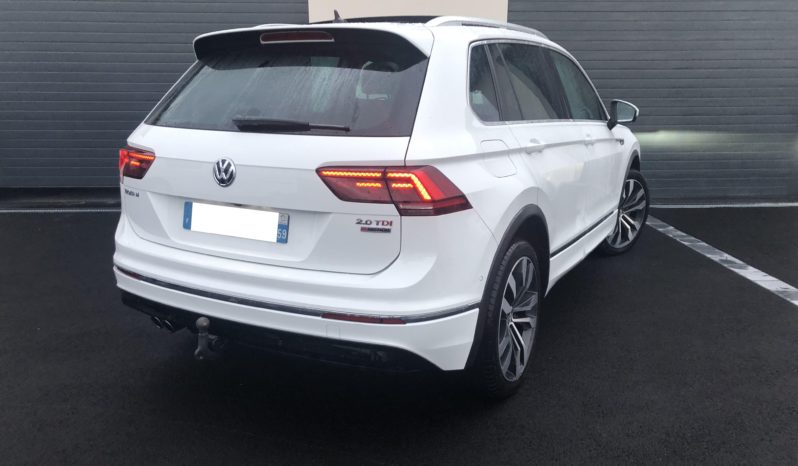 VW Tiguan 2.0 TDI 190 R Line FULL DSG/GPS/TOIT/SEMI-CUIR/ACC/LED/20″ complet