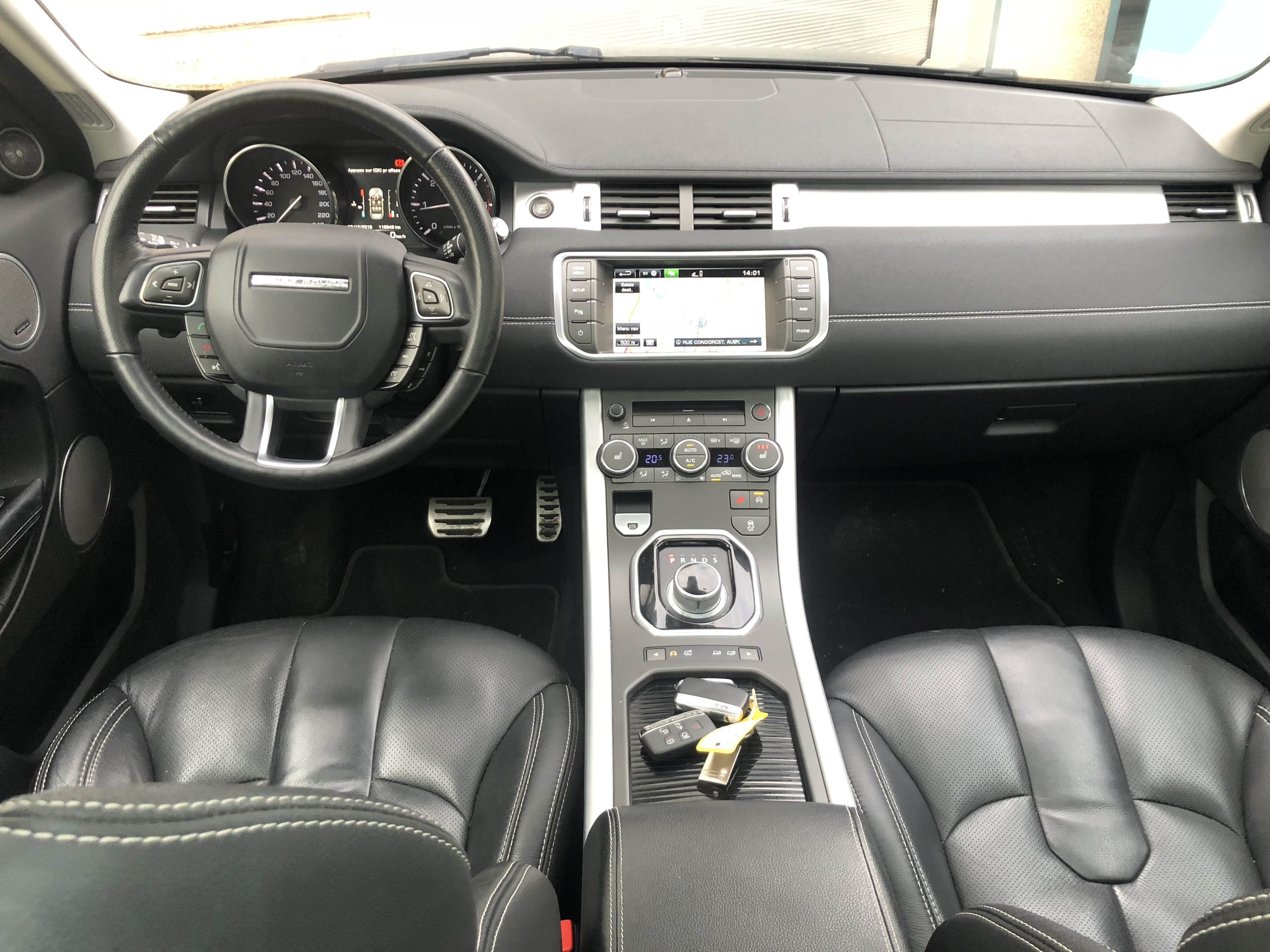 Range rover evoque meridian